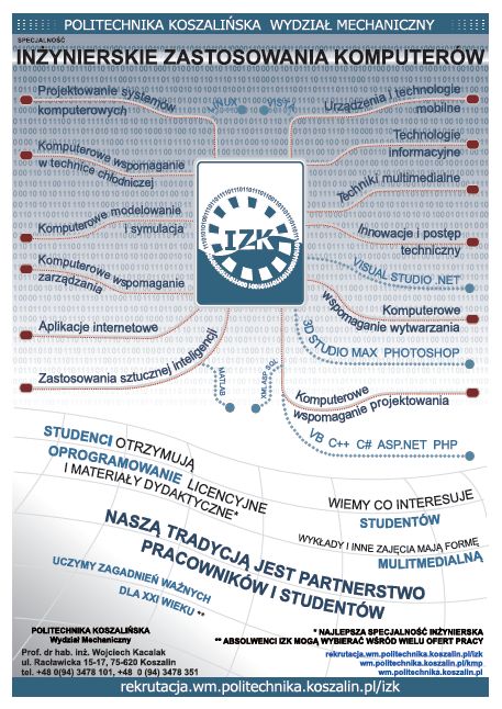 Folder informacyjny specjalnoci: Inynierskie Zastosowania Komputerw